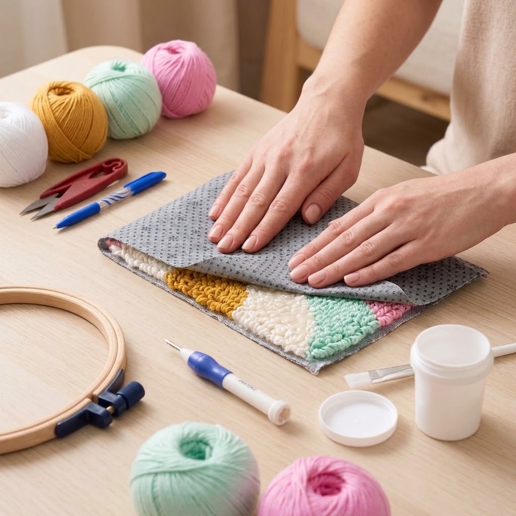 Kit Punch Needle Complet – Créez vos Tapis & Déco