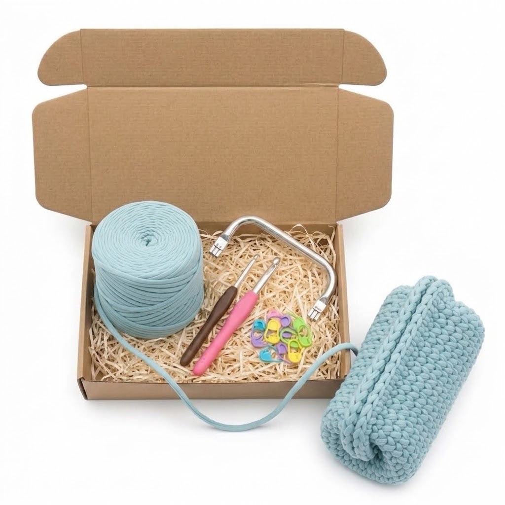 Kit Sac Pochette Crochet à Fermoir
