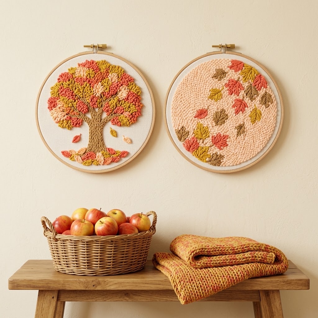 Kit Punch Needle Complet – Douceur d'Automne