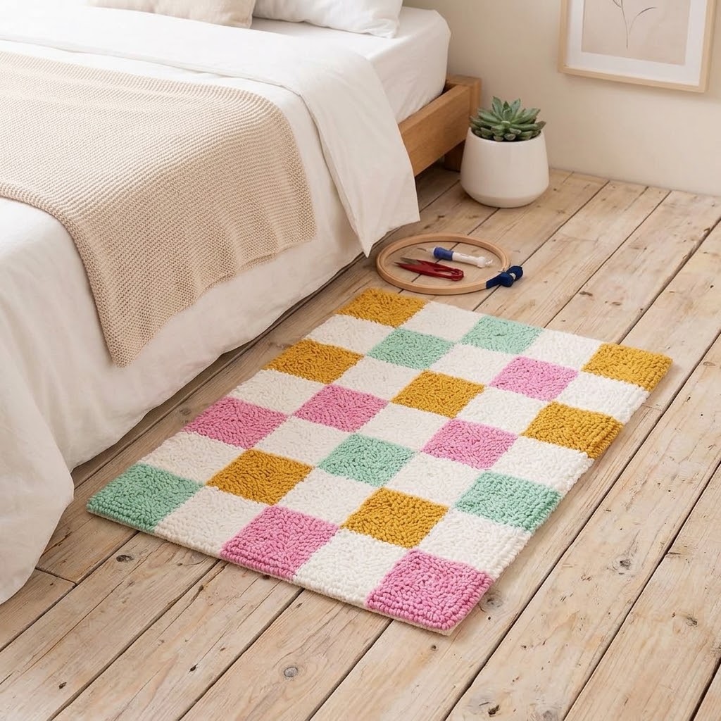 Kit Punch Needle Complet – Créez vos Tapis & Déco