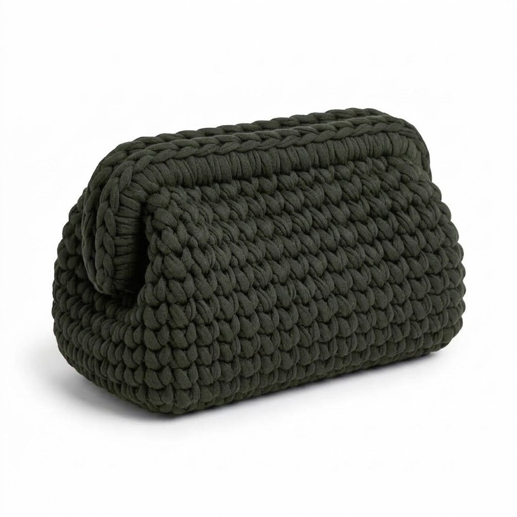 Kit Sac Pochette Crochet à Fermoir