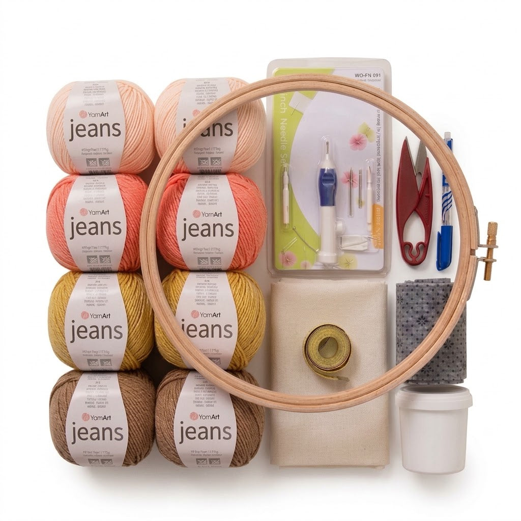 Kit Punch Needle Complet – Douceur d'Automne