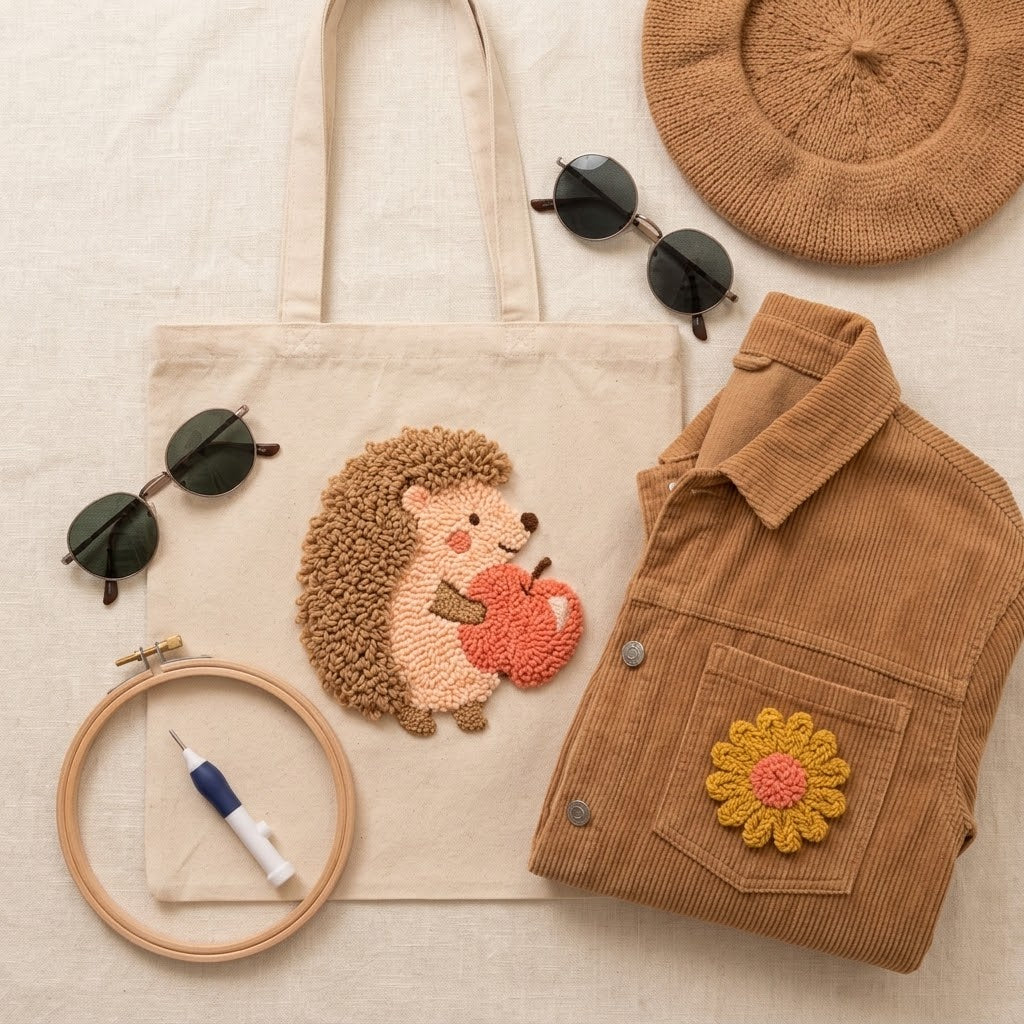 Kit Punch Needle Complet – Douceur d'Automne