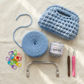 Kit Sac Pochette Crochet à Fermoir – Édition Scintillante