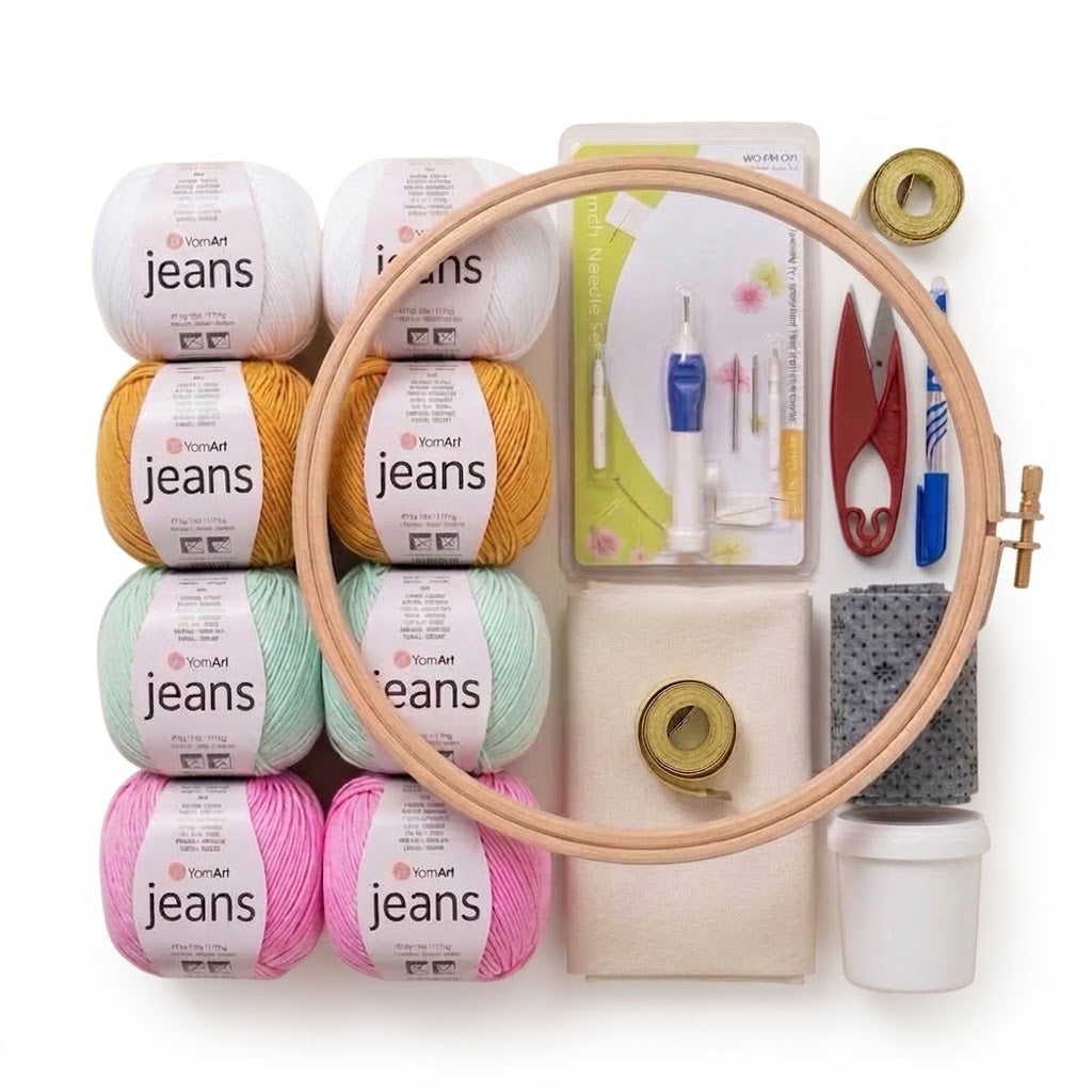 Kit Punch Needle Complet – Créez vos Tapis & Déco