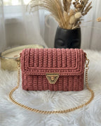 Kit Sac Macramé – Rose Corail