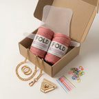 Kit Sac Macramé – Rose Corail