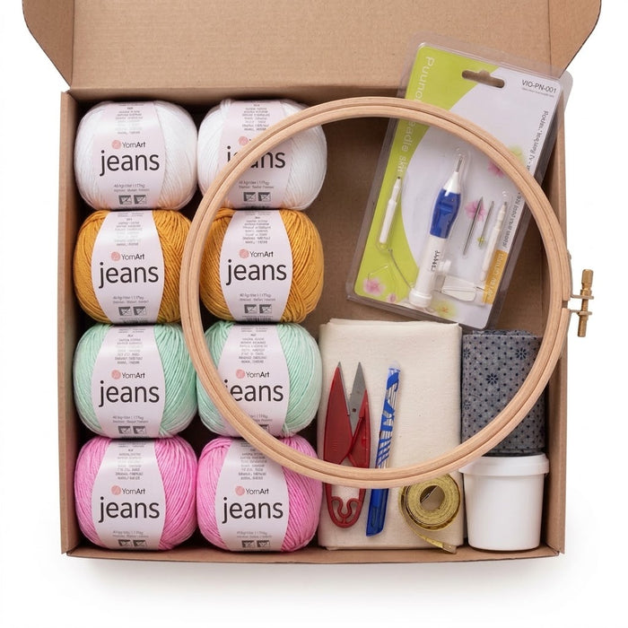 Kit Punch Needle Complet – Créez vos Tapis & Déco