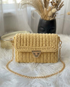 Kit Sac Macramé – Jaune Vanille