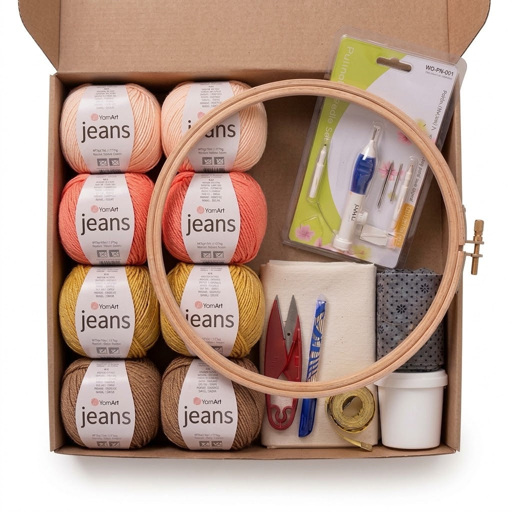 Kit Punch Needle Complet – Douceur d'Automne