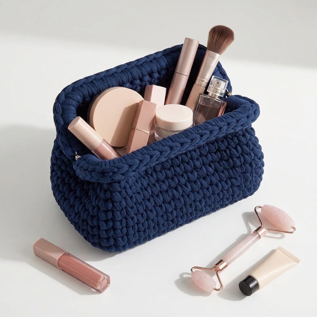 Kit Sac Pochette Crochet à Fermoir