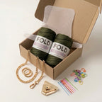 Kit Sac Macramé – Vert Kaki